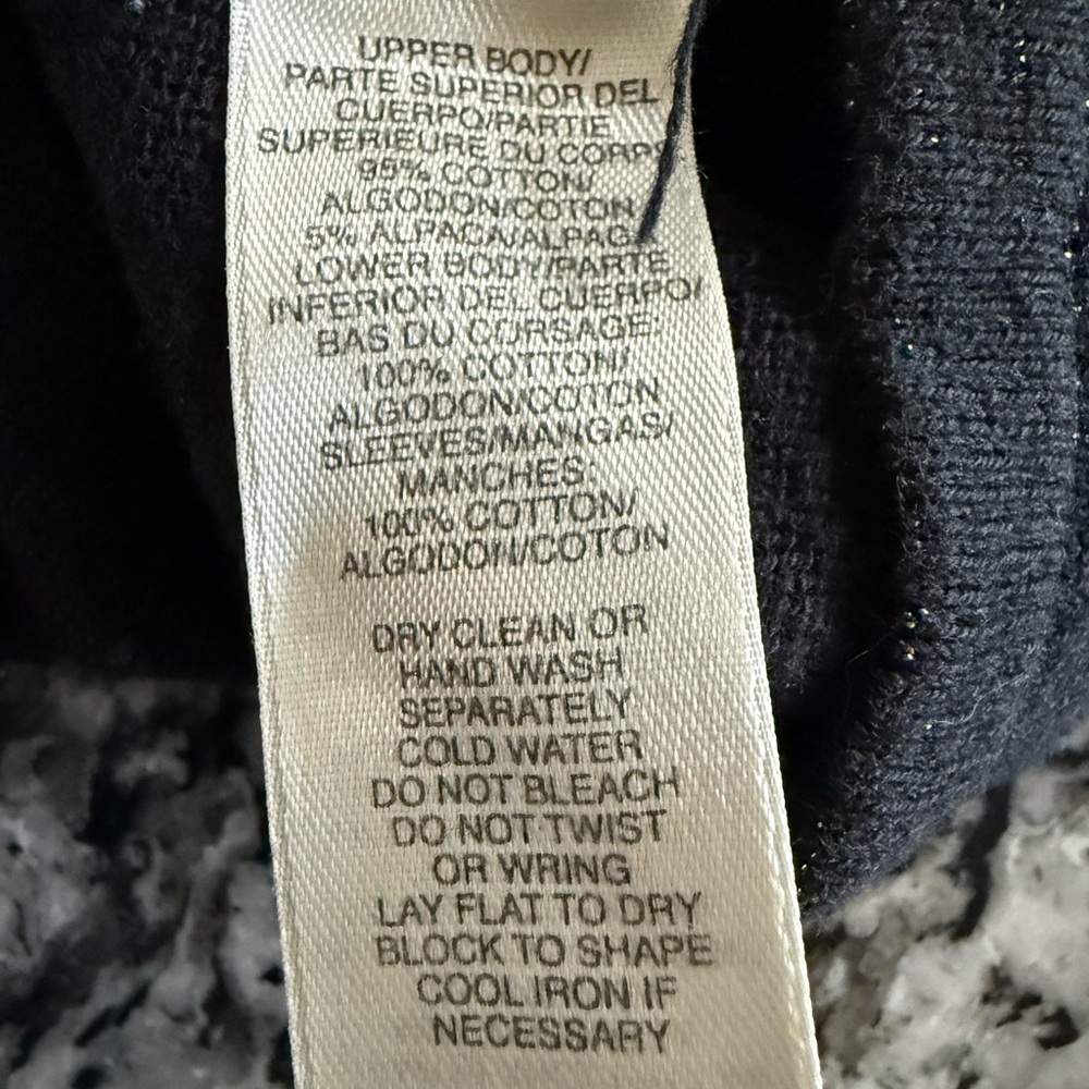 DKNY Black Textured Women's Sweater - Picture 5 of 7